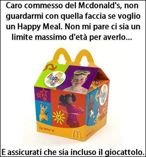 Pubblicità MecDonald's