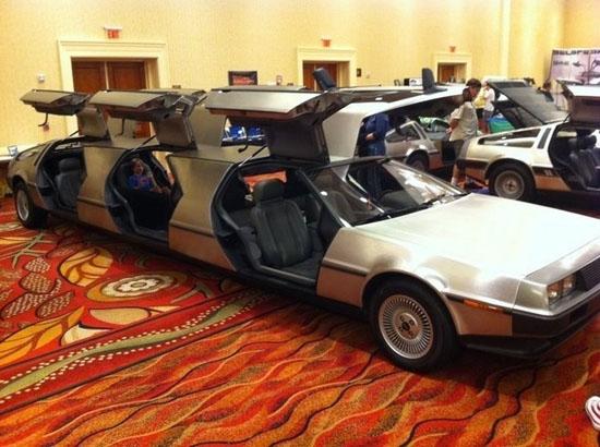 Delorean limousine