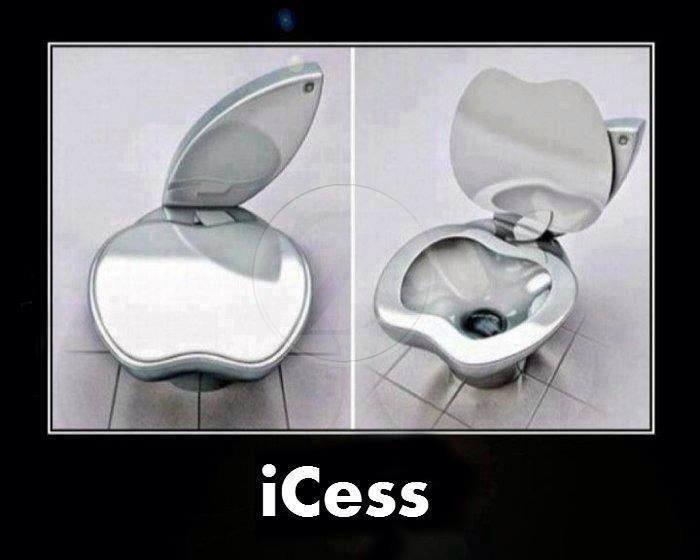 Copri water a forma di mela Apple chiamato icess