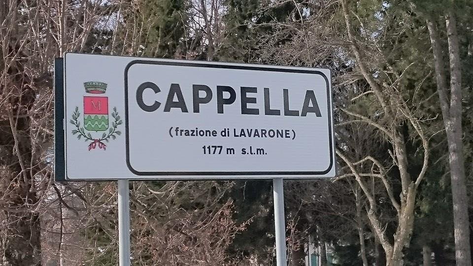 Cartello Cappella