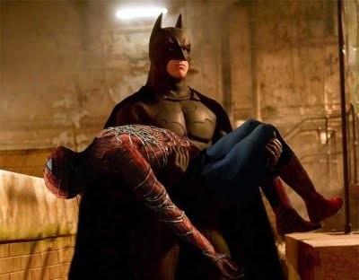 Batman salva Spiderman