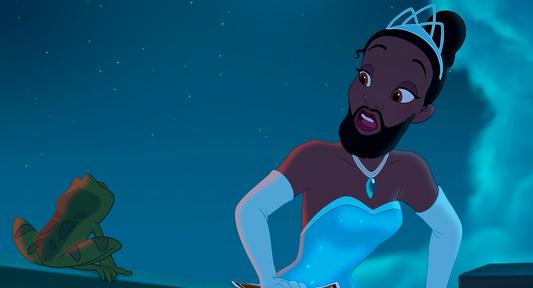 Principessa con la barba