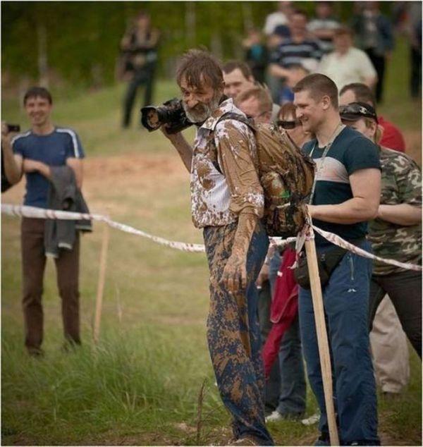 Foto Divertente: Fotografo al Rally
