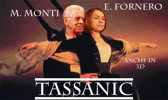 Foto Divertente: Tremonti e Fornero sul taitanic