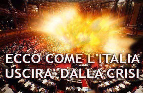 Foto Divertente: Esplosione dentro al parlamento