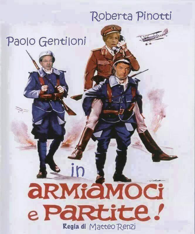 Foto Divertente: Locandina da cinema per Renzi