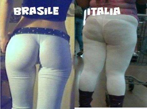 Differenza tra fondo schiena brasiliano e italiano