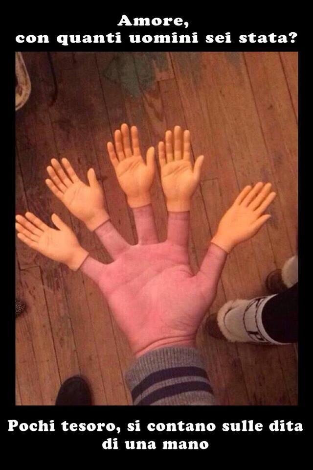 Copri dita a forma di mani