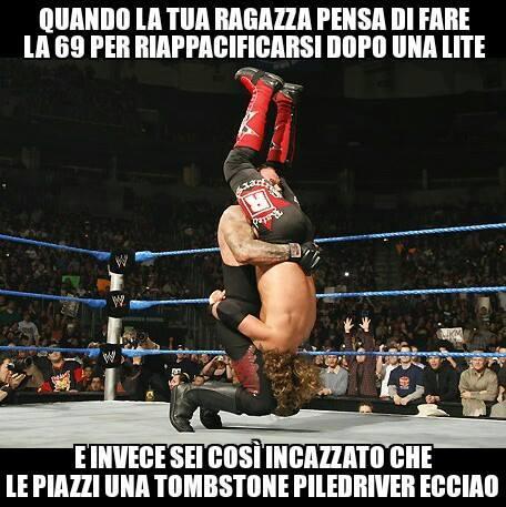 Mossa del wrestling in verticale