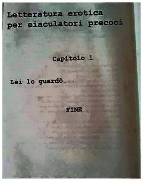 Foto Divertente: Pagina presa da un libro erotico