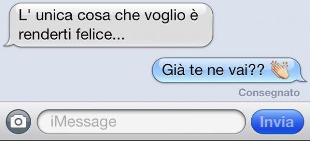 Foto Divertente: Messaggio al cellulare su come renderti felice