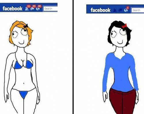 Donne a confronto su facebook per vedere chi ha più richieste