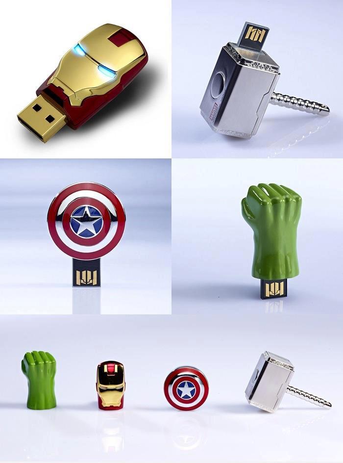 Pennine usb con supereroi