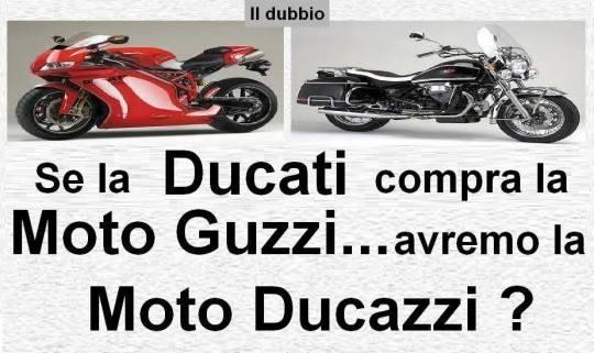 Moto Guzzi e Ducati a confronto
