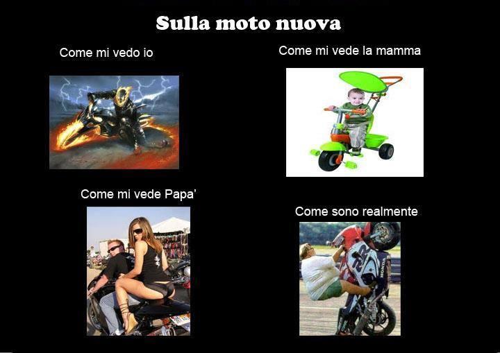 Come ti vedono gli altri quando vai in moto