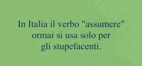Quando si usa il verbo assumere in Italia