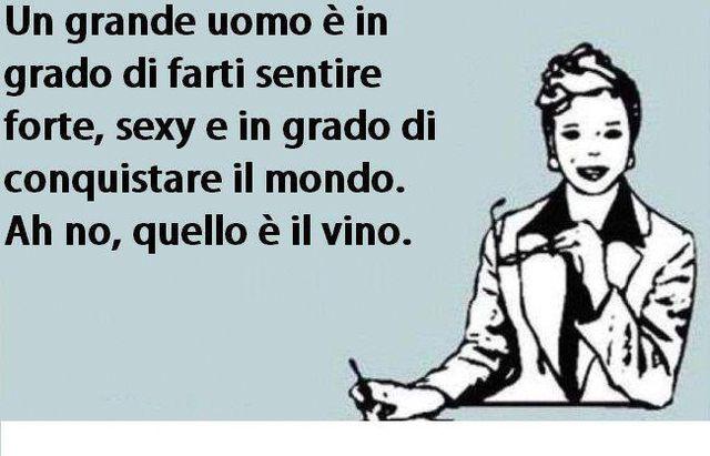 Foto Divertente: Cosa fa il vino