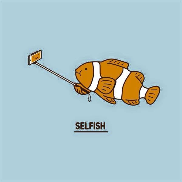 Foto Divertente: Pesciolino nemo che fa un selfie