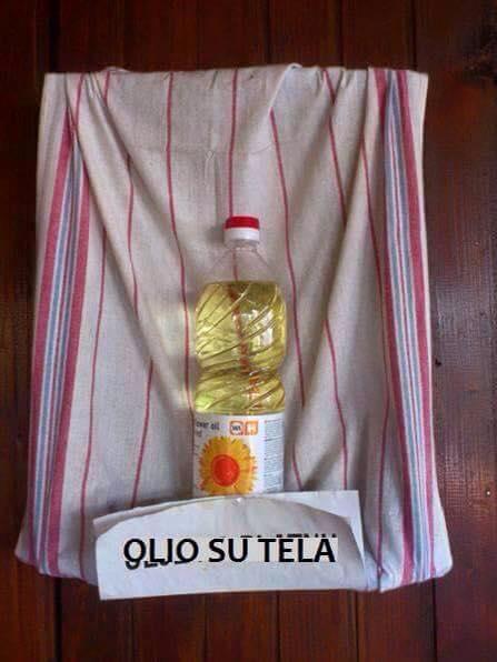 Olio su un canovaccio di tela