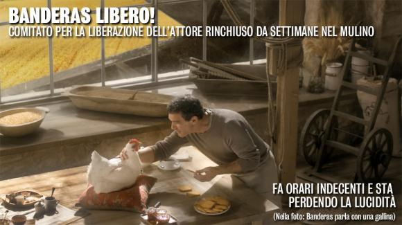 Banderas rinchiuso per troppo tempo nel Mulino Bianco