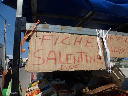 Cartello delle fiche salentine