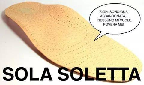 Foto Divertente: Una suola per scarpe rimasta da sola!