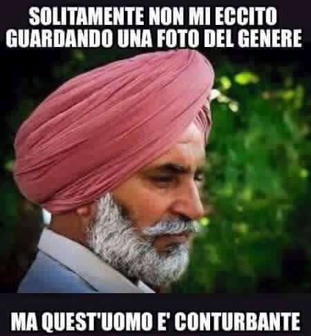 Foto Divertente: Arabo con...turbante!