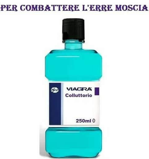 Foto Divertente: Collutorio al viagra per eliminare la erre moscia