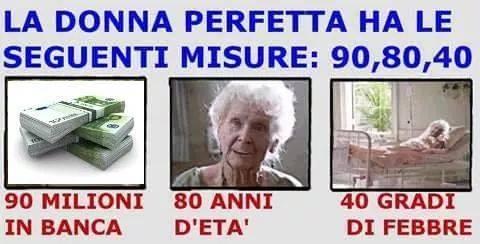 Foto Divertente: Altro modo di vedere le misure 90/80/40 per una donna