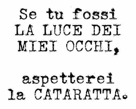 Foto Divertente: Luce dei miei occhi e la cataratta