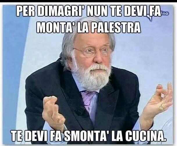 Foto Divertente: Gianfranco Funari e come fare per dimagrire