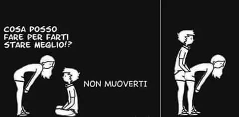 Donna che vuole alleviare le pene di un ragazzo