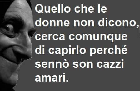 Foto Divertente: Massima su come comportarsi con le donne