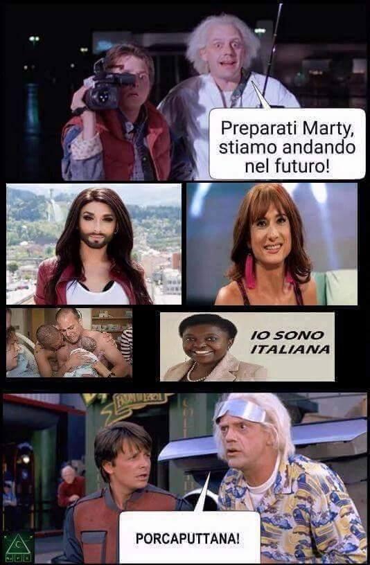 Foto Divertente: Cosa vedrebbe "Ritorno al futuro" nei nostri anni