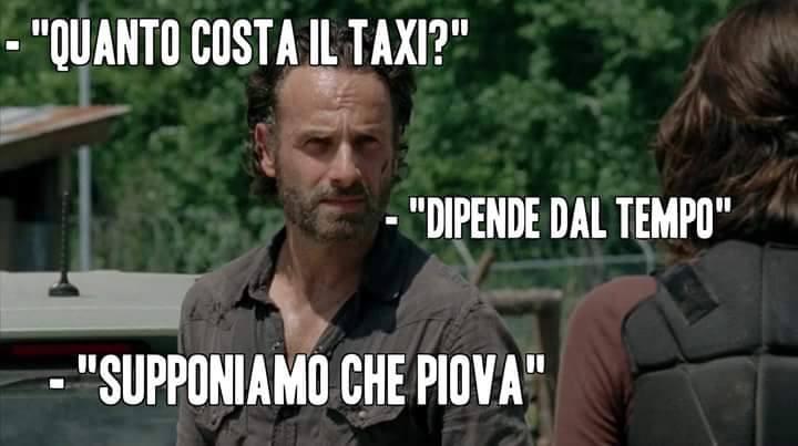 Foto Divertente: Uomo che chiede quanto costa il taxi