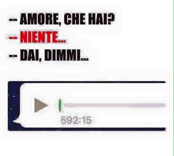 Messaggio di un uomo che chiede come sta ad una donna