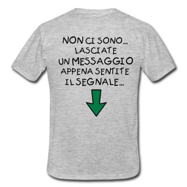 Foto Divertente: Maglia divertente su lasciare un messggio dopo segnale