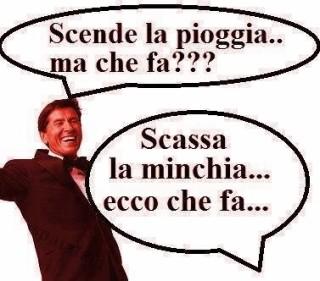 Foto Divertente: Morandi che canta "scende la pioggia!"