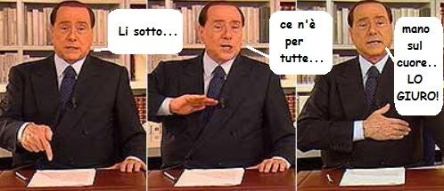 Foto Divertente: Discorso di Berlusconi