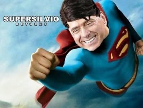 Foto Divertente: Superman Berlusconi