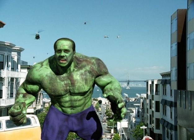 Foto Divertente: Berlusconi Hulk