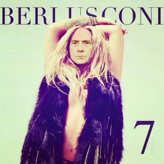 Berlusconi sulla copertina di una rivista