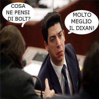 Figlio di Bossi che non sa chi è Bolt