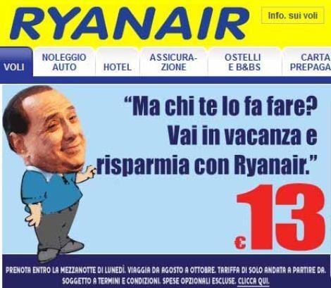 Foto Divertente: Per scappare con ryanair