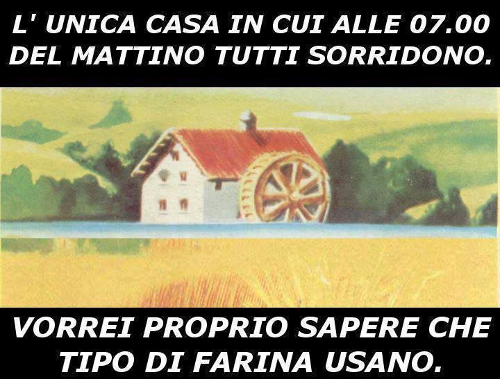 Il Mulino Bianco e la strana farina usata