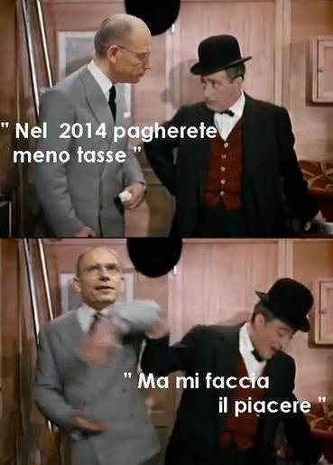 Letta e Totò e le tasse in meno da pagare