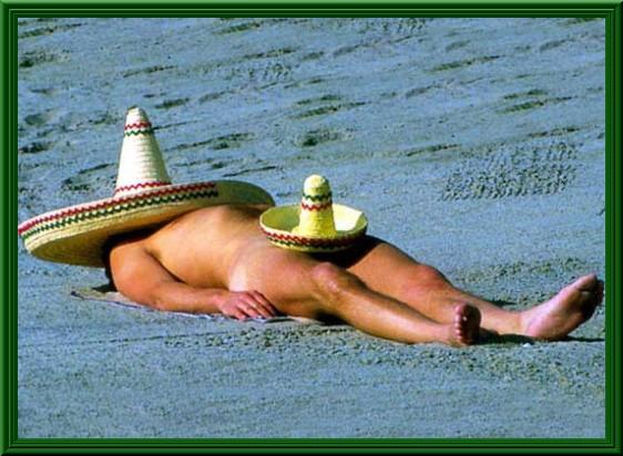 Coprirsi con il sombrero