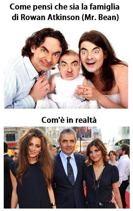Foto Divertente: La famiglia di Mr. Bean