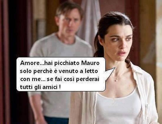 Foto Divertente: Uomo che ha picchiato l'amante della moglie