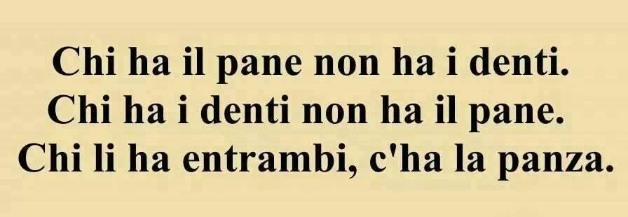 Foto Divertente: Chi ha pane non ha i denti